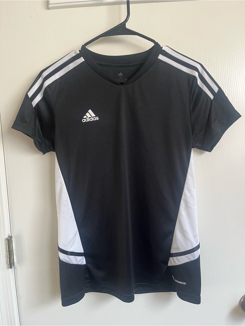 adidas Men’s Black and White Training Jersey